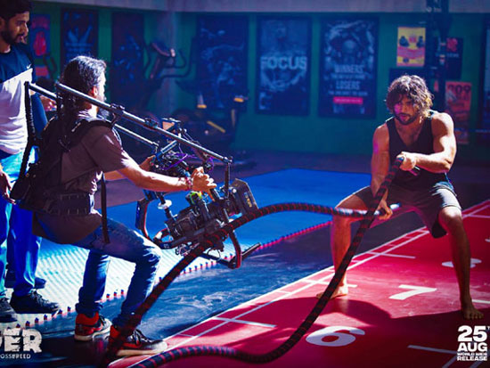 Working Stills Of LIGER Movie